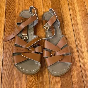 Tan Saltwater Sandals